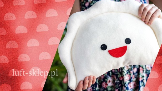 rękodzieło artystyczne Pieroguszka, poduszki handmade, dekoracje i prezenty tworzone przez osoby z niepełnosprawnością, unikalne rękodzieło, prezent na każdą okazję